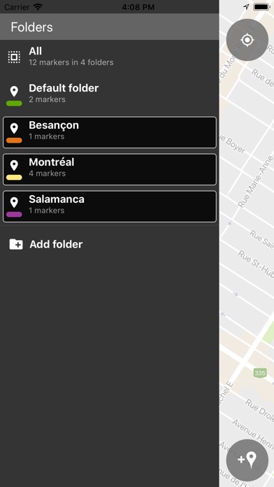 Map Marker: places organizer screenshot 3