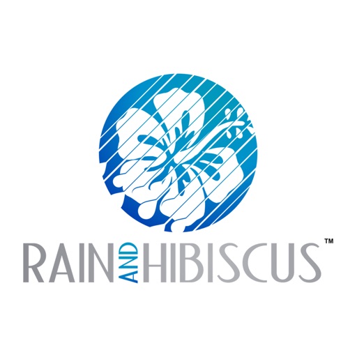 Rain and Hibiscus icon