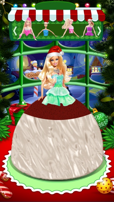 Christmas Doll Cake Maker screenshot 4