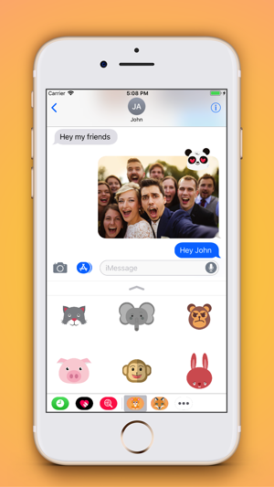 Animals Emoji Stickers(圖1)-速報App