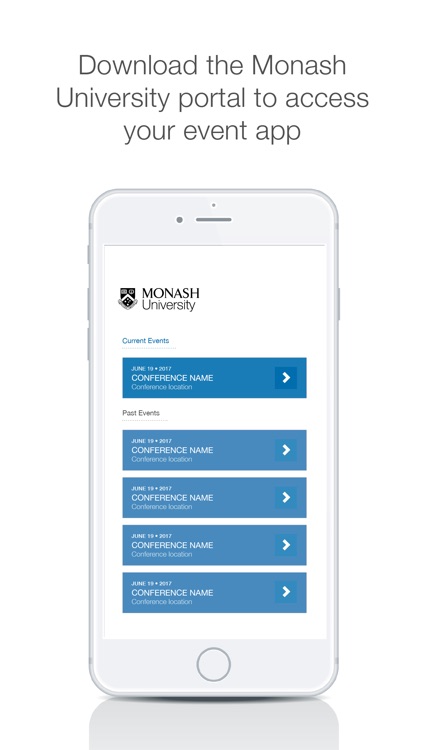 Monash University Events Portal