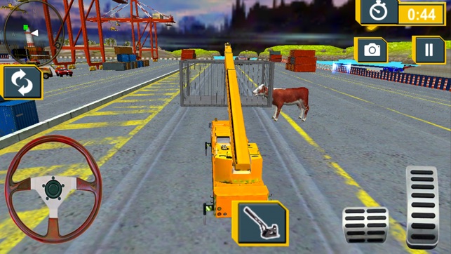 Heavy Cargo Crane Simulator 3D(圖4)-速報App