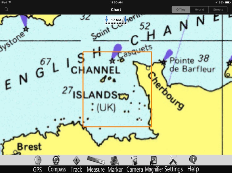 Channel Is. Nautical Chart Pro screenshot-4