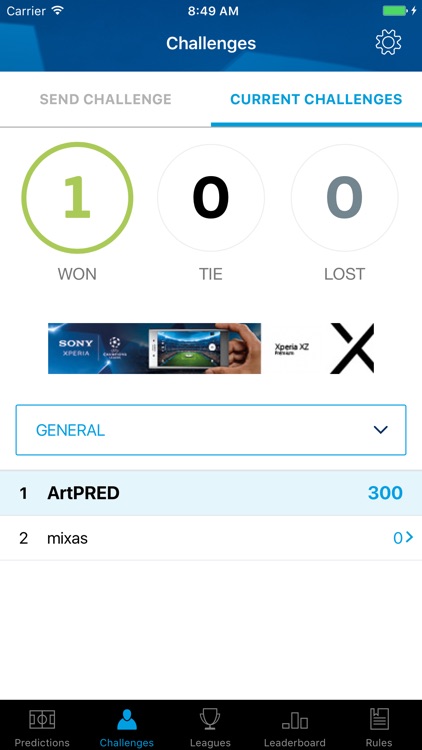 UCL Predictor
