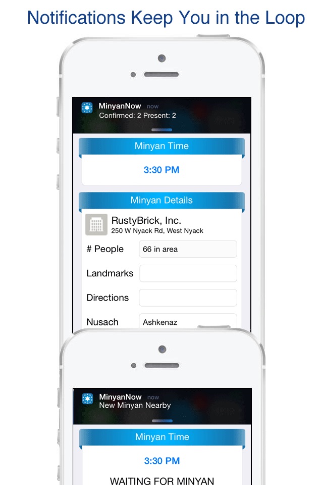 Minyan Now screenshot 3