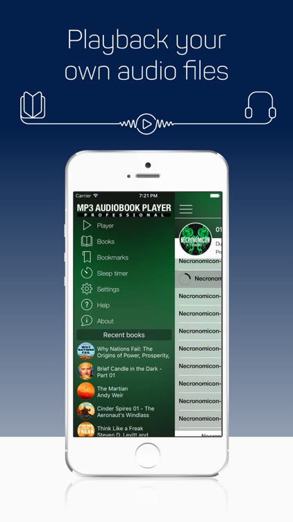 MP3 Audiobook Player screenshot-3