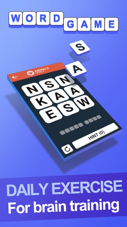 Infinite Word Connect Game