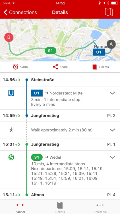 HVV - Navigation for Hamburg screenshot-4