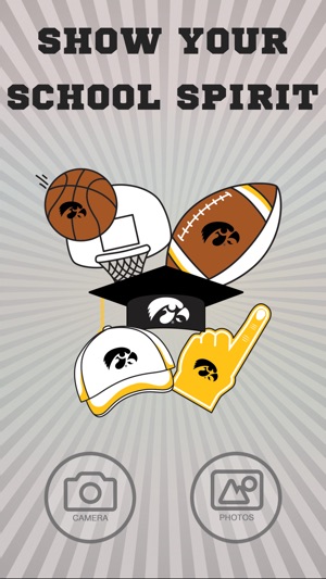 Iowa Hawkeyes PLUS Selfie Stickers(圖1)-速報App