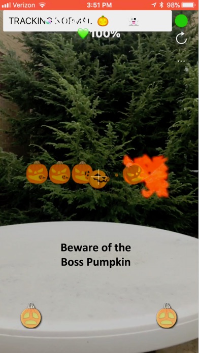 Pumpkin Popper-AR screenshot 3