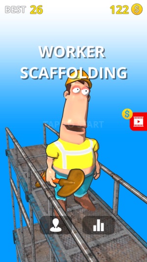 Finger Rush Worker-Scaffolding