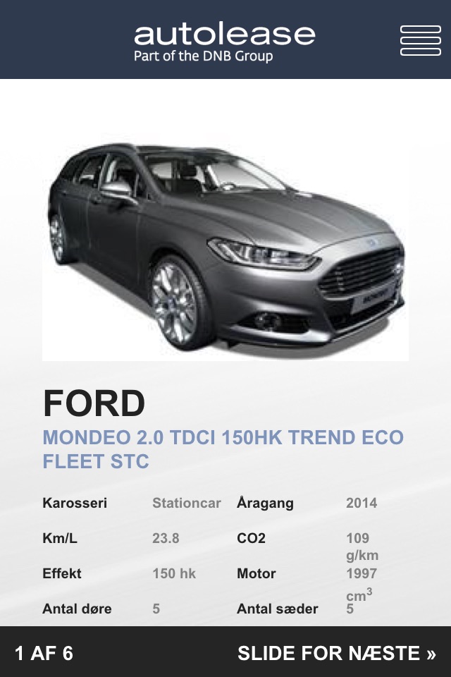 Autolease Danmark screenshot 2