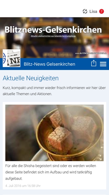 Blitz-News Gelsenkirchen