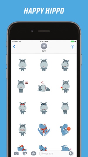 Happy Hippo Stickers Collection(圖2)-速報App