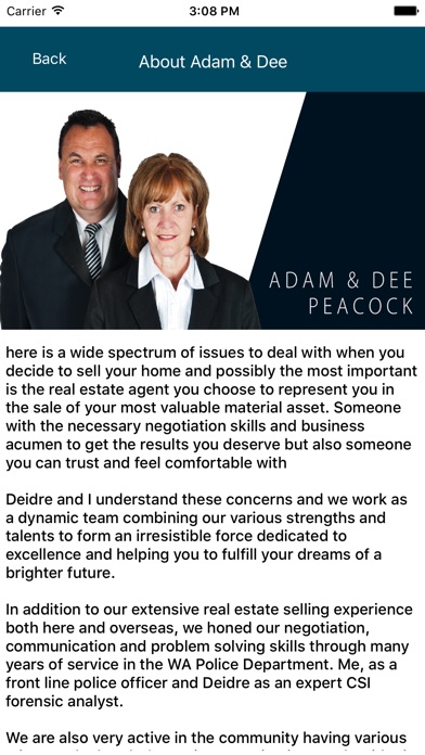 Adam & Dee Peacock screenshot 3