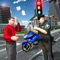 Icon Traffic Cop Motorbike Rider 3D
