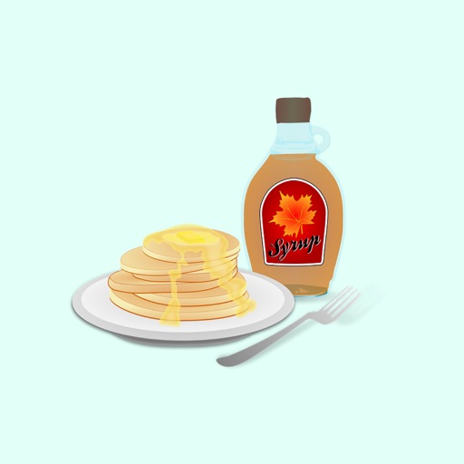 Pancake Flapjack Stickers icon