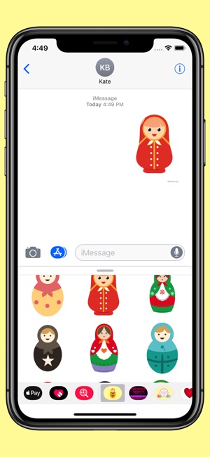 Russian dolls - cute stickers(圖5)-速報App