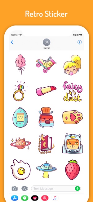 Retro Sticker World(圖2)-速報App