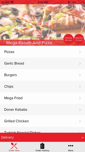 Mega Kebab And Pizza