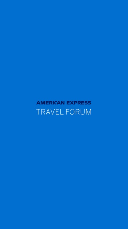 American Express Travel Forum