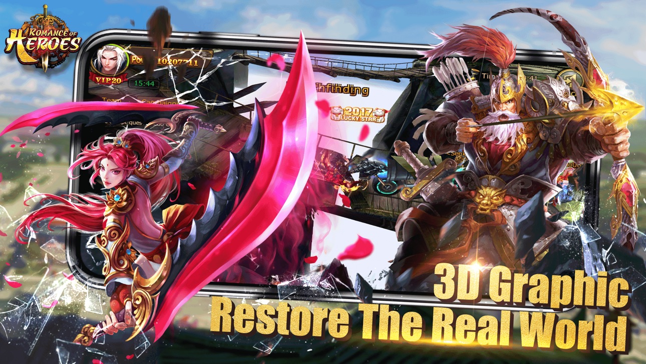 Romance of Heroes Hack screenshot 1 - iOS game interface
