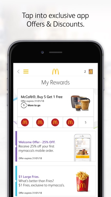 mymacca's Mobile Ordering
