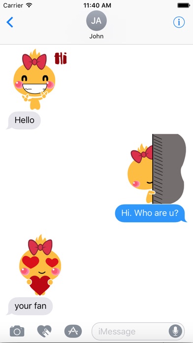 Pudi Pudi - Pudding Emoji GIF screenshot 4