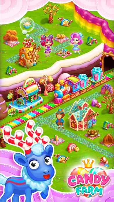 Candy Farm and Magic cake town screenshot 2