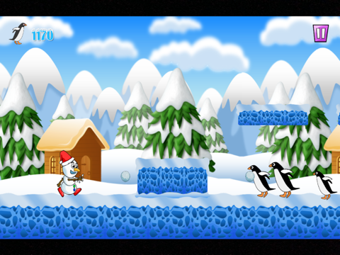 Snow-man Frosty Christmas Adventure Runner - náhled