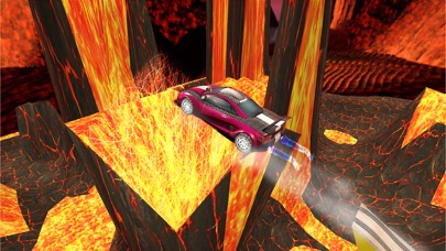 Lava Car Stunt Challenge Racer screenshot 4