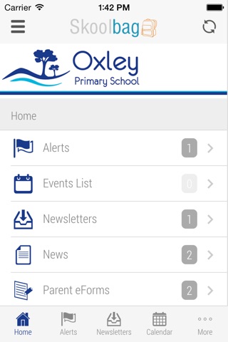 Oxley Primary School - Skoolbag screenshot 2