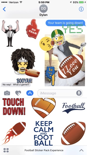 Football Sticker Pack Experience