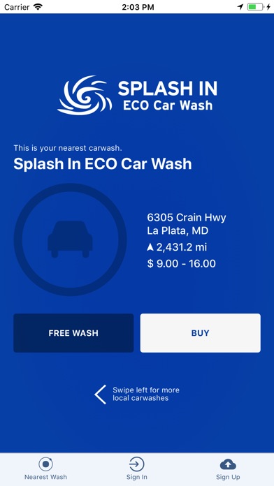 Splash In ECO Car Wash screenshot 2