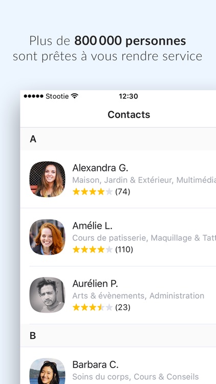Stootie - L’app pour se rendre service !