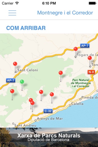 Montnegre - Corredor screenshot 2