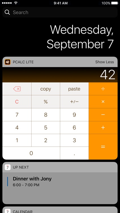 PCalc Lite screenshot-4