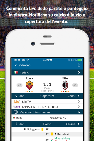 Live Soccer TV: Scores & Stats screenshot 3