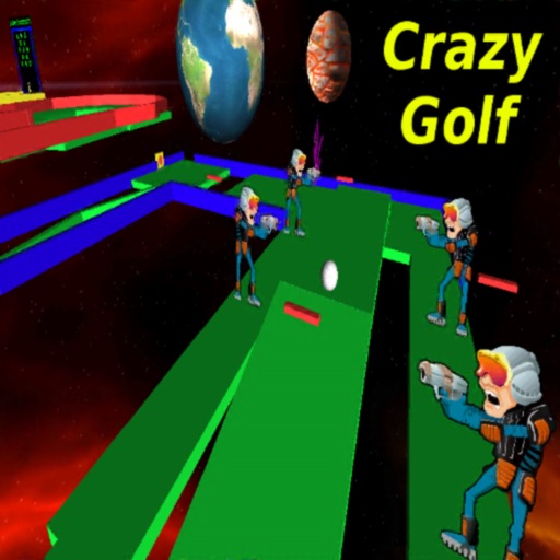Crazy Golf in Space Pro Icon