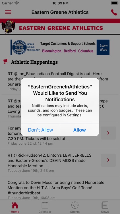 Eastern Greene Athletics screenshot-7