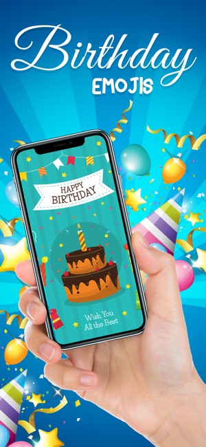 Birthday Emojis Stickers(圖1)-速報App