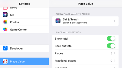 Place Value Chart App