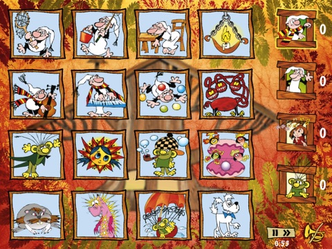 Cartoon MEMORAMA Pairs Game for children & adults screenshot 3