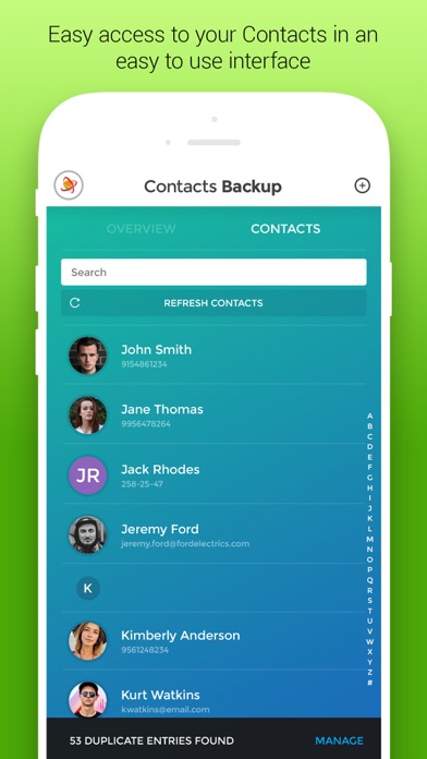 Contacts Backup - PRO screenshot 4