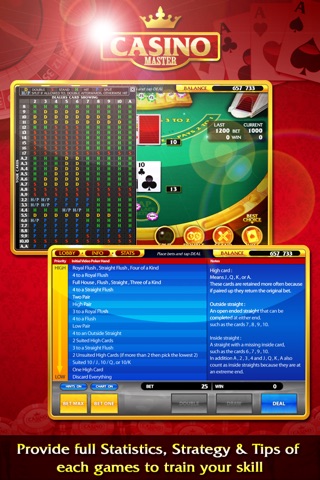 Casino Master - Slots Poker screenshot 4