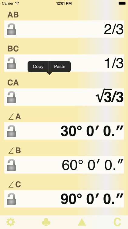 External Triangle