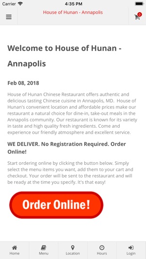 House of Hunan Annapolis