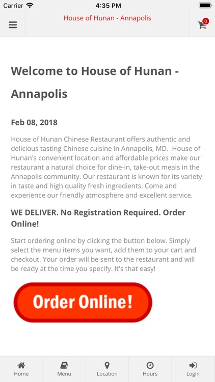 House of Hunan Annapolis