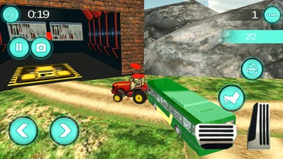 Offroad Tractor Towing Bus screenshot 4