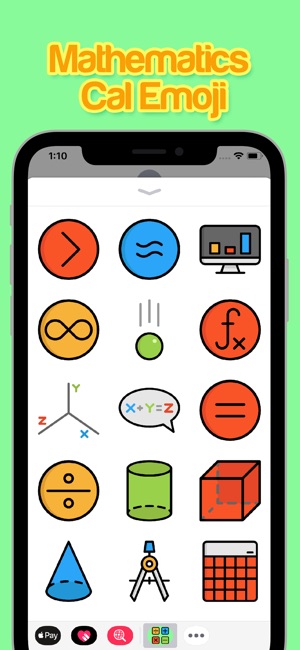 Mathematics Cal Emoji(圖3)-速報App